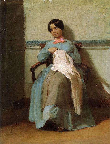 William-Adolphe Bouguereau Portrait of Leonie Bouguereau France oil painting art